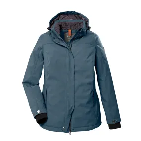 Stoy Agnes Tech Womens Snow Jacket Storm Blue Plus Sizes 24-32