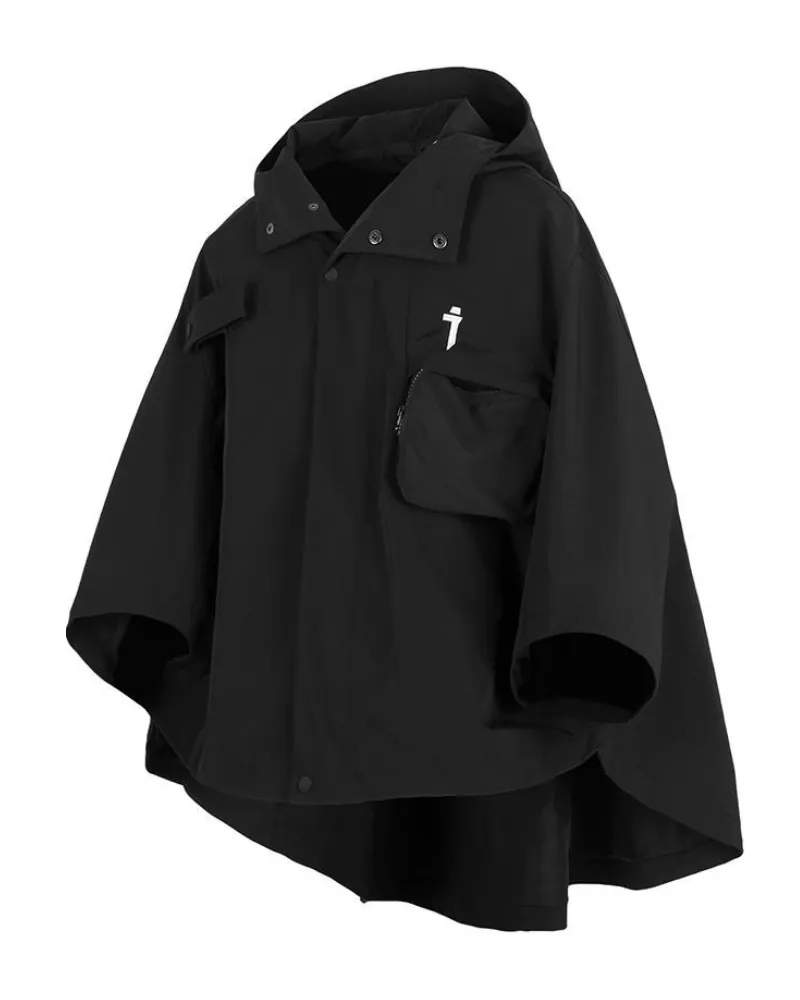 Techwear Functional Cape Jacket