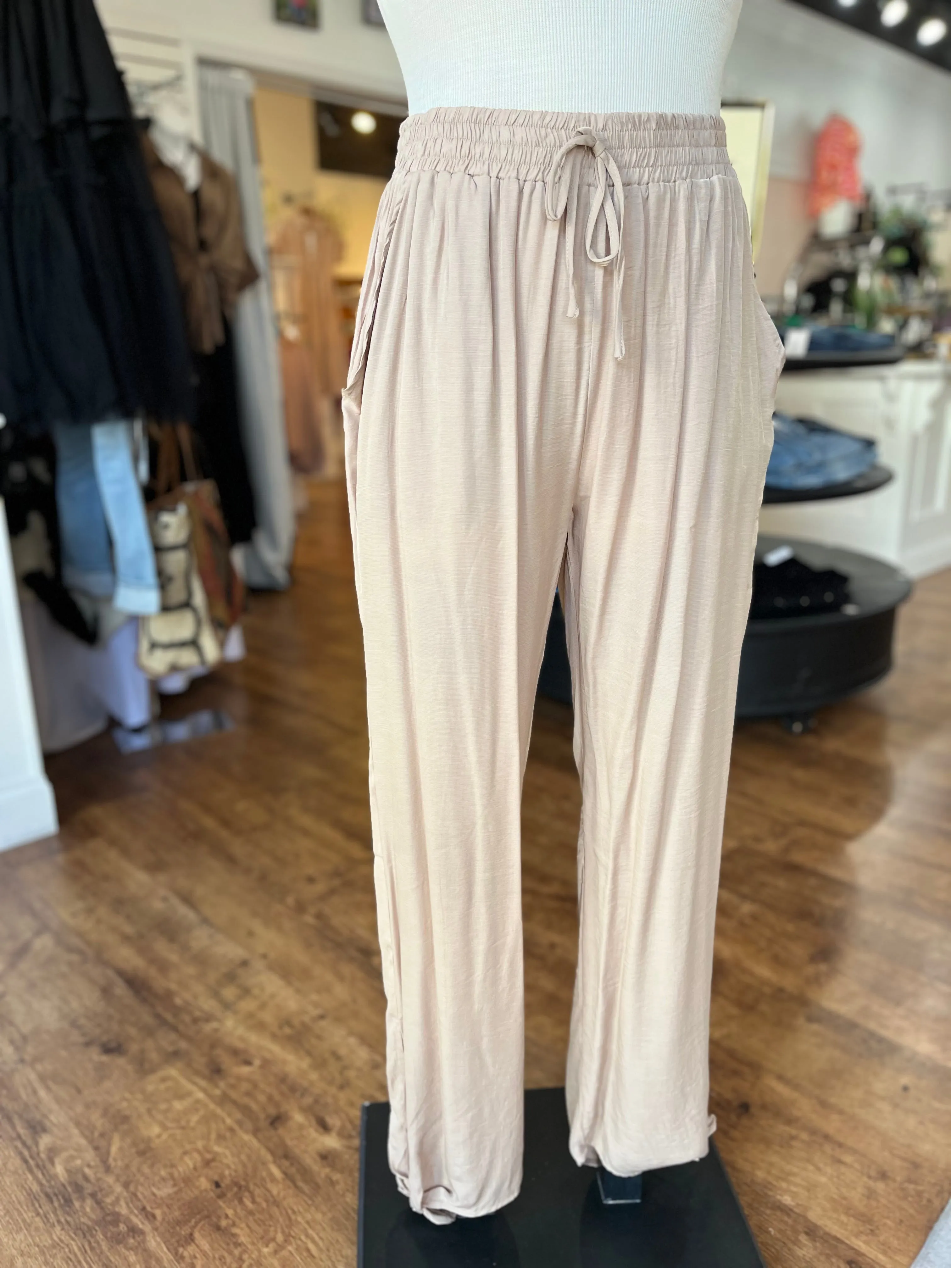 Uptown Brunch Bottom Tie Pants