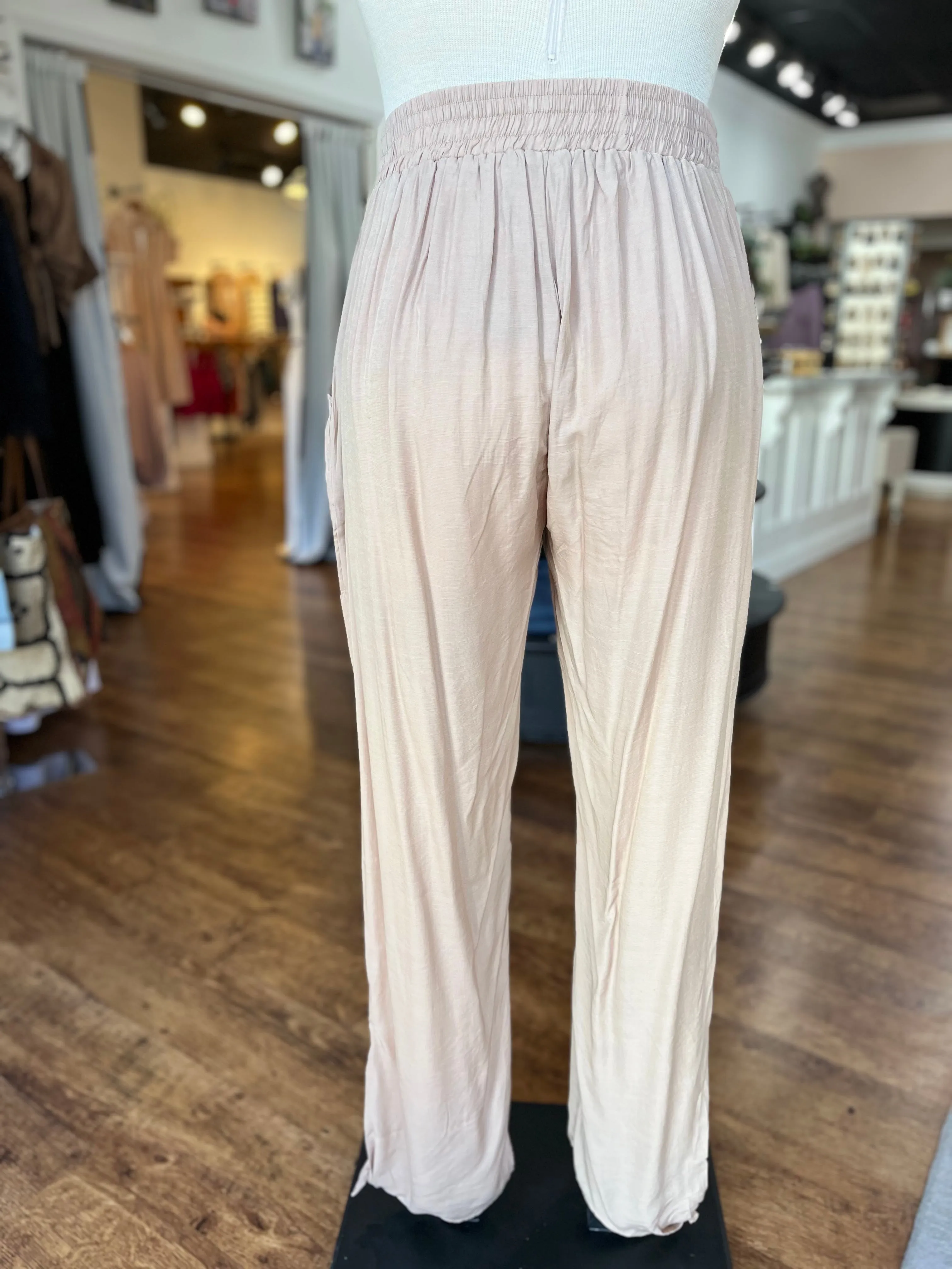 Uptown Brunch Bottom Tie Pants