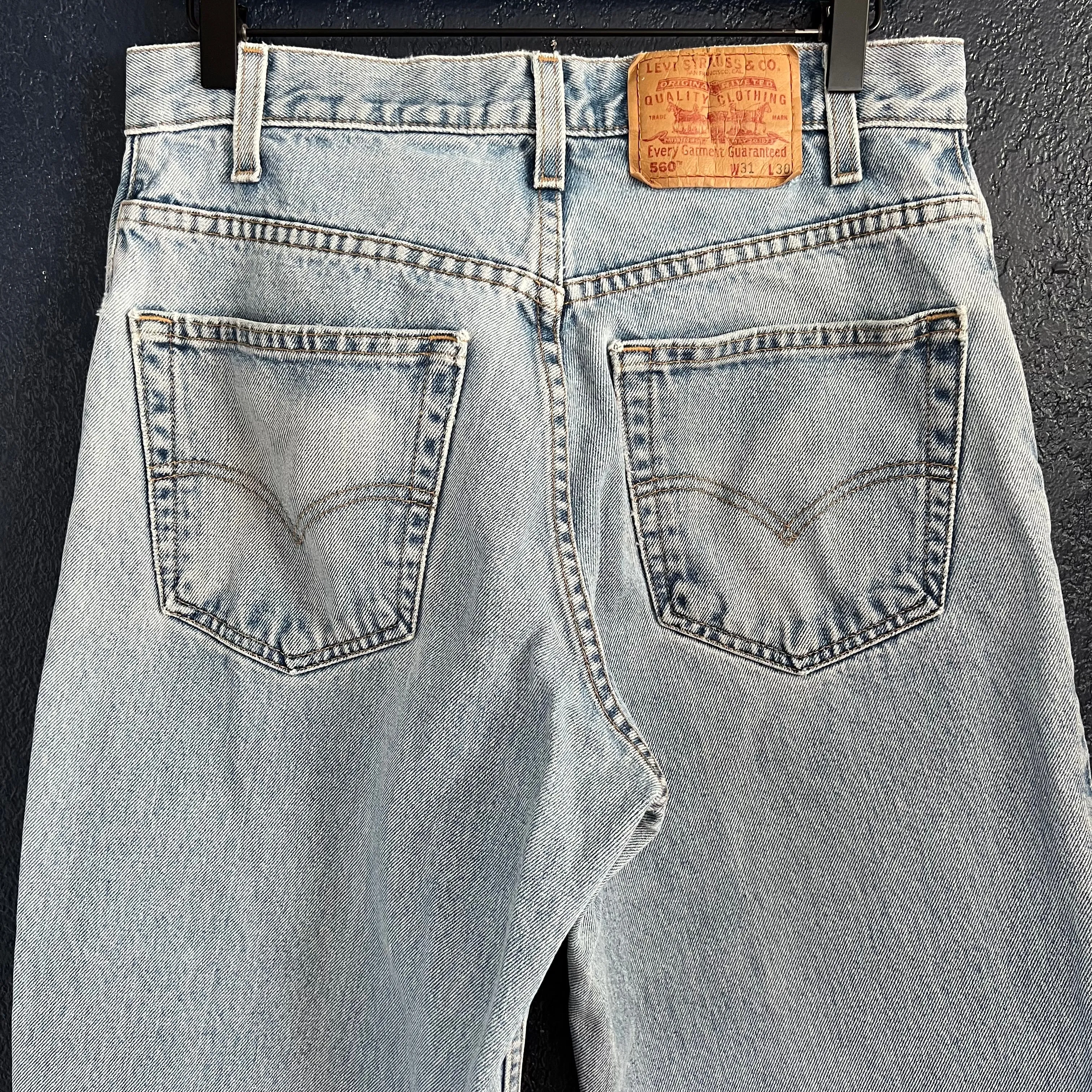 Vintage Levi's 560 Loose Fit Tapered Leg Jeans