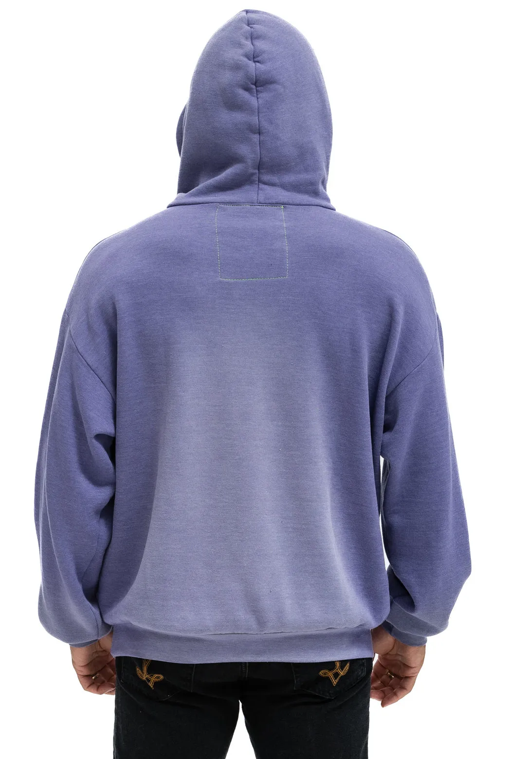 VINTAGE LOGO RELAXED PULLOVER HOODIE - FADED GRAPE