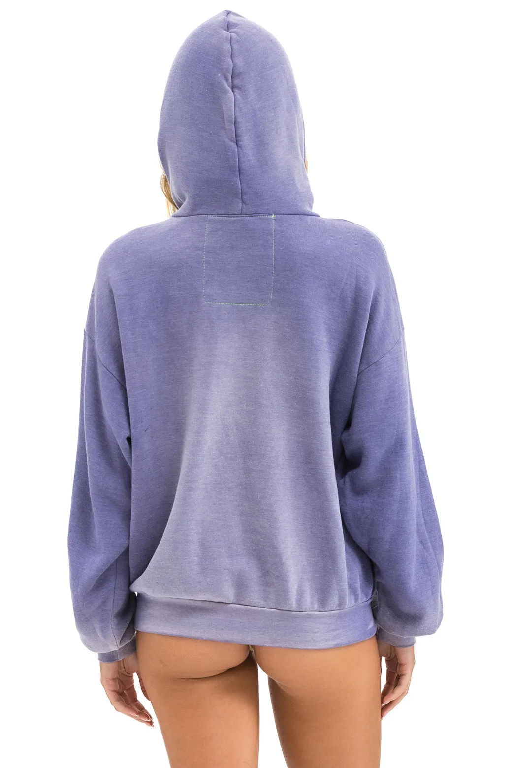 VINTAGE LOGO RELAXED PULLOVER HOODIE - FADED GRAPE