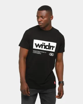 WNDRR Manifest Custom Fit T-Shirt Black