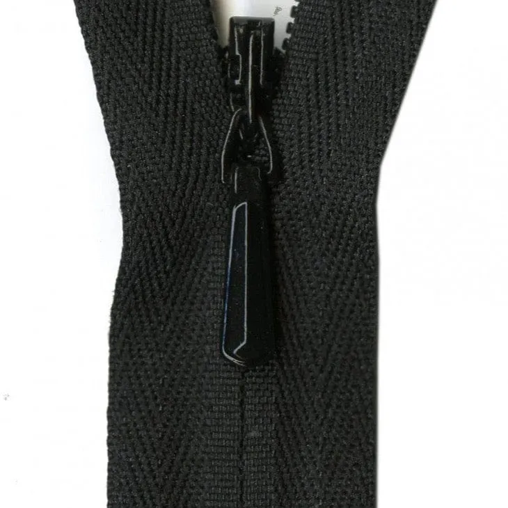 Ziplon Regular Zipper in Black