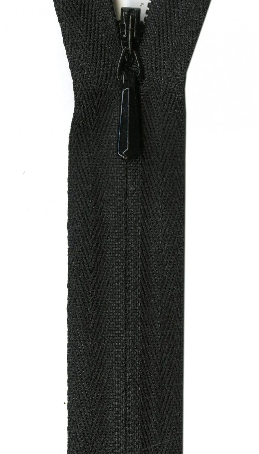 Ziplon Regular Zipper in Black